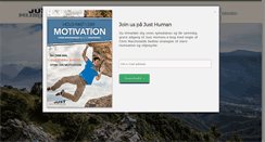 Desktop Screenshot of justhuman.com